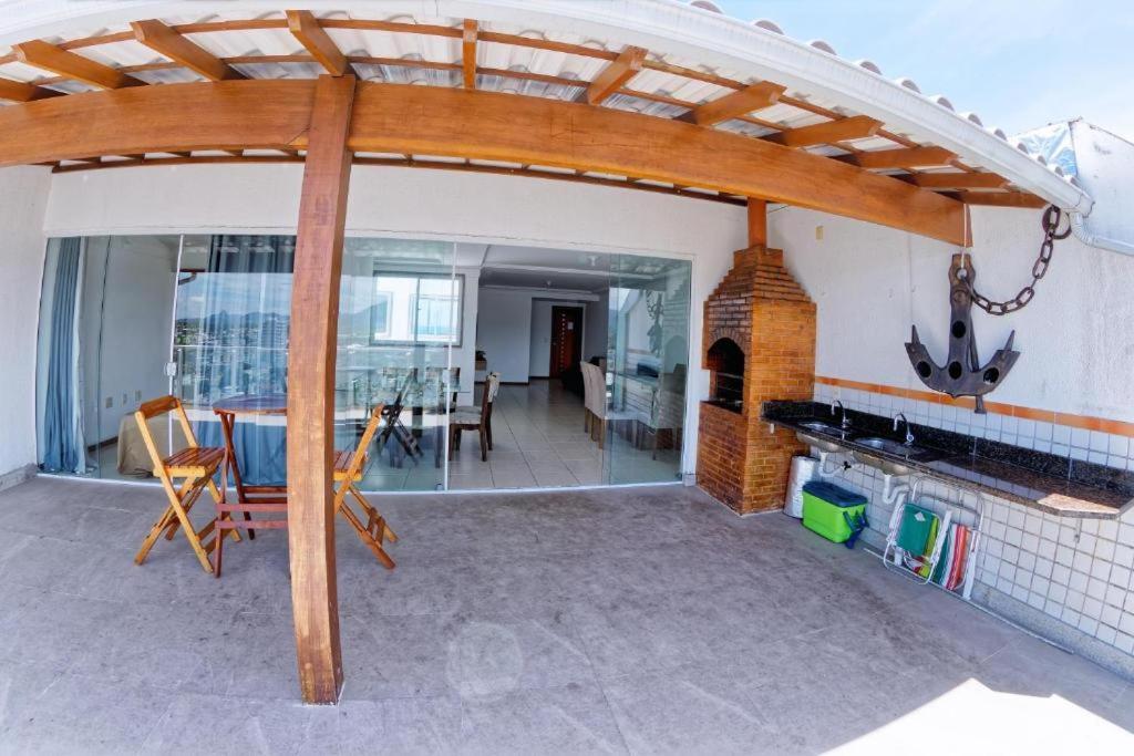 Cobertura C/ Vista Para O Mar E Montanhas, Churrasqueira, 4 Quartos 2 Vg Garagem 瓜拉派瑞 外观 照片