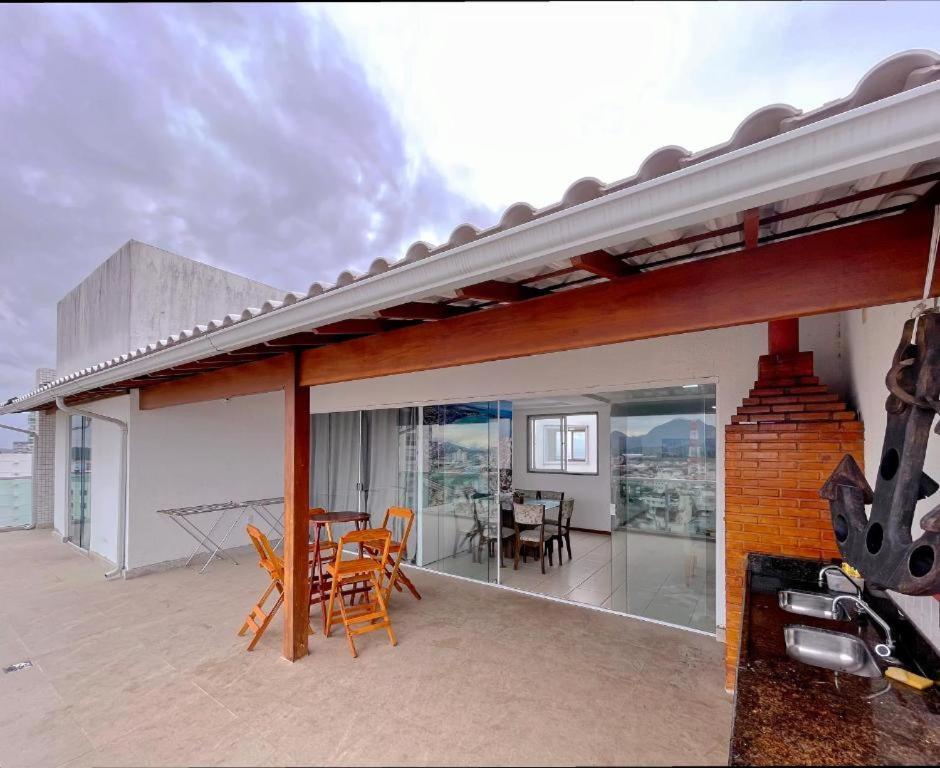 Cobertura C/ Vista Para O Mar E Montanhas, Churrasqueira, 4 Quartos 2 Vg Garagem 瓜拉派瑞 外观 照片